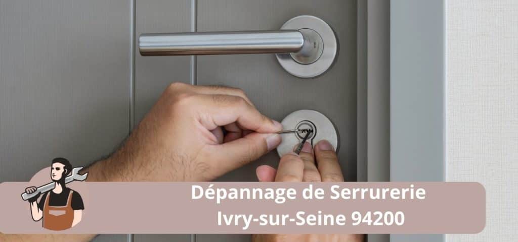 Dépannage de Serrurerie Ivry-sur-Seine 94200